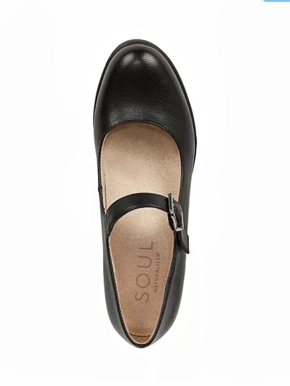 SOUL Naturalizer Mary Jane Black Wedge